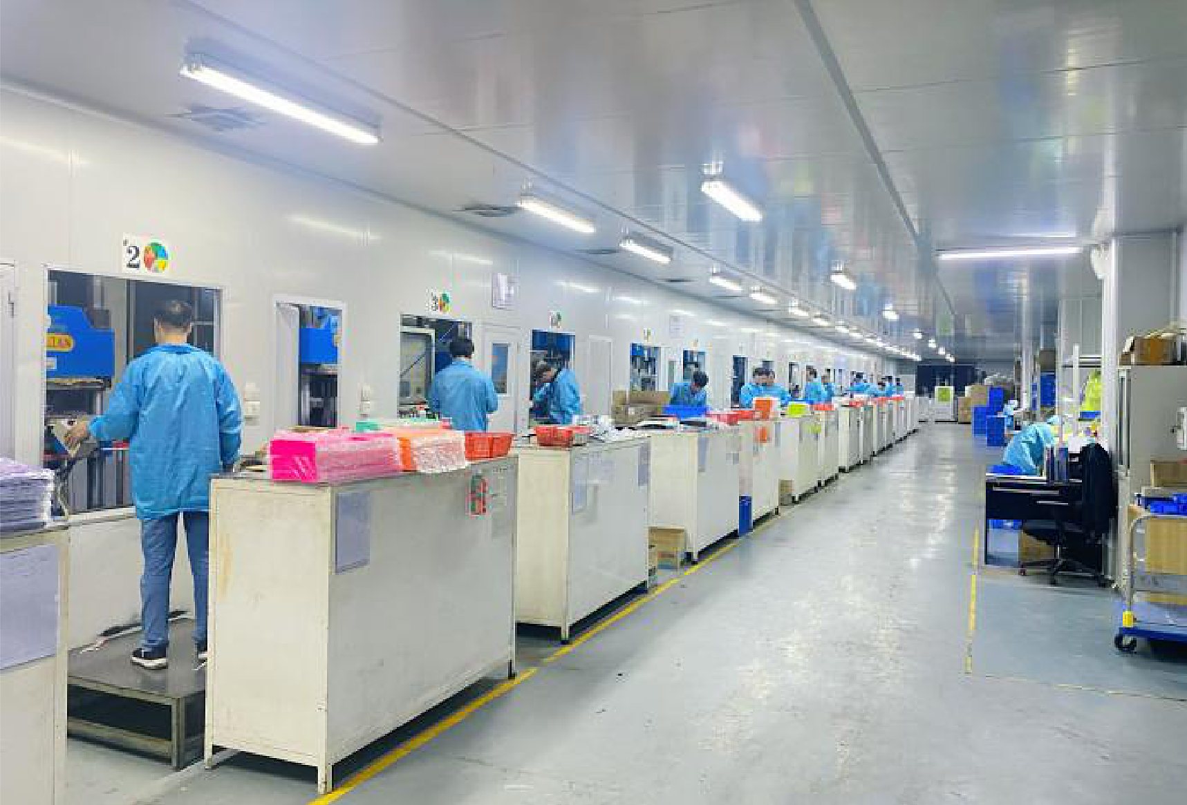 Silicone production lines